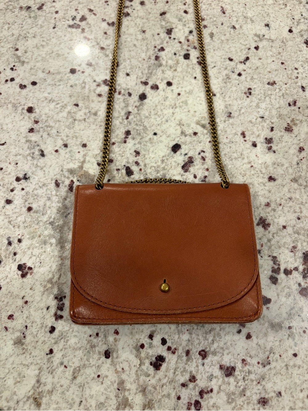Madewell Brown Leather Crossbody